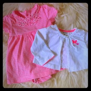 Carter's Dress + Sweater